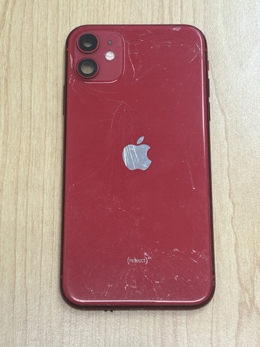 Custodia iphone rossa rotta - custodia,